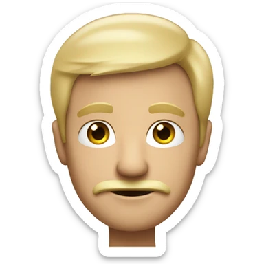 a man that is eager to help to conduct a worshop sticker