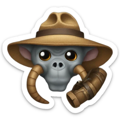 mola-ram-indiana-jones sticker