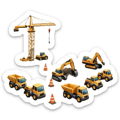 tâches chantier sticker