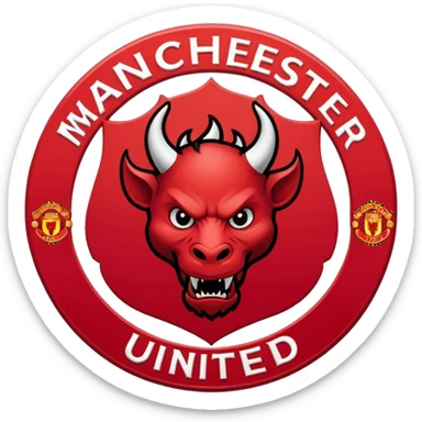 Manchester United Emblem sticker