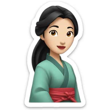 Mulan sticker