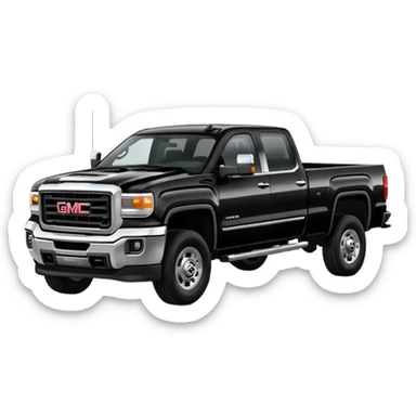 GMC sierra 2500hd truck sticker