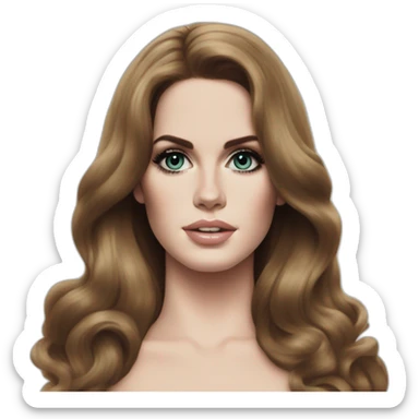 lana del rey born to die album cover  sticker