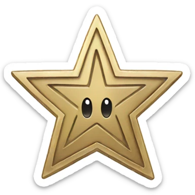 star coin sticker