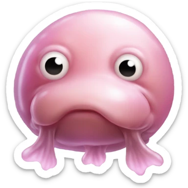 blobfish sticker