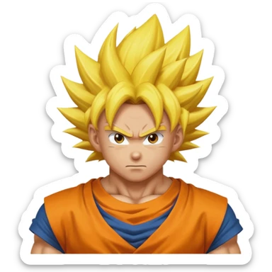 Goku super saiyan  sticker