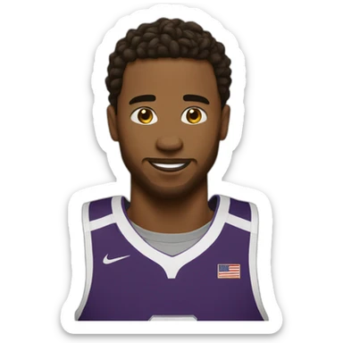 a minnesota basketball emoji sticker
