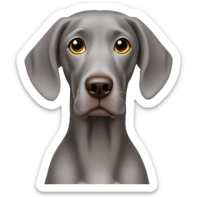 Weimaraner sticker