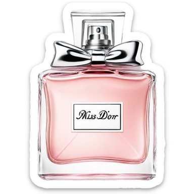Miss dior perfume sticker