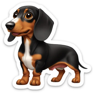 Dachshund issabella  sticker