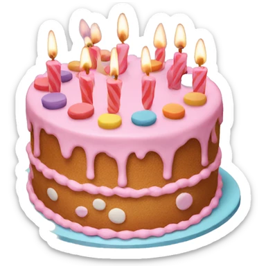 Birthday cake  sticker