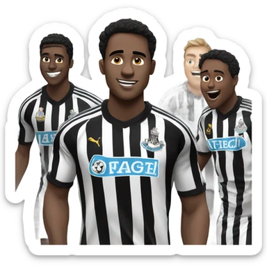 Newcastle united sticker