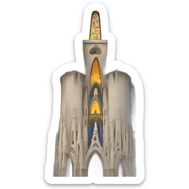 La sagrada familia sticker