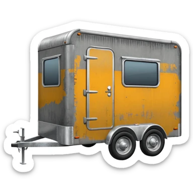 Enclosed trailer sticker