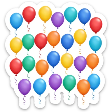 Make a 67 ballon sticker