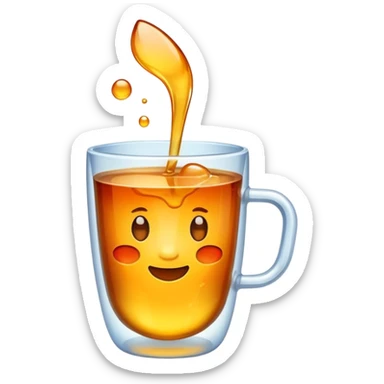 Cup with lean in it sticker