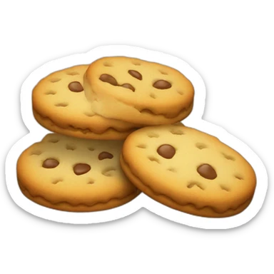 Biscuits noel sticker