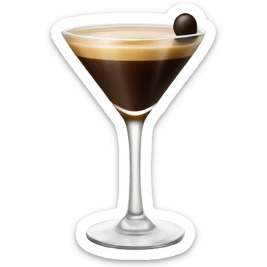 Two Espresso martini cocktail sticker