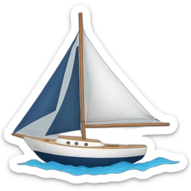 The Sailboat sticker