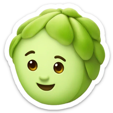 pistachio green sticker
