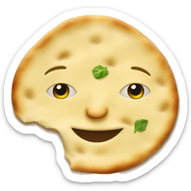 Butter Garlic Naan sticker