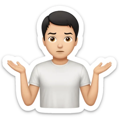 🤷🏽‍♂️ Man Shrugging sticker