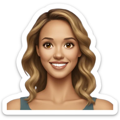 jessica alba sticker