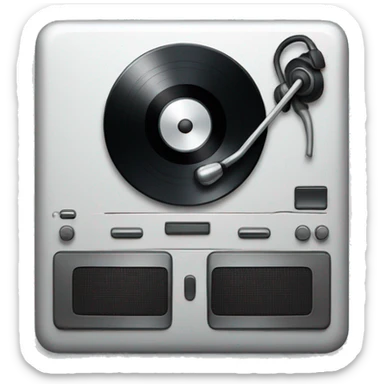 music player sticker