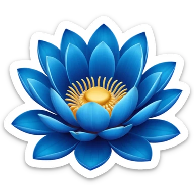 Blue Lotus sticker
