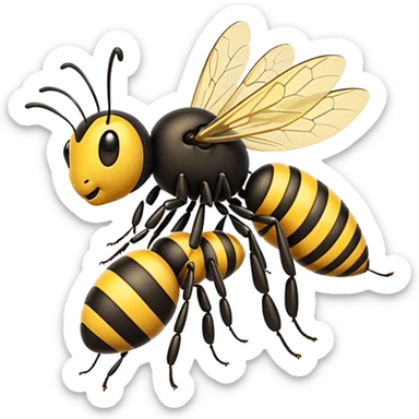 a bees sticker