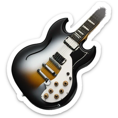 GIBSON SG TUTTA NERA sticker