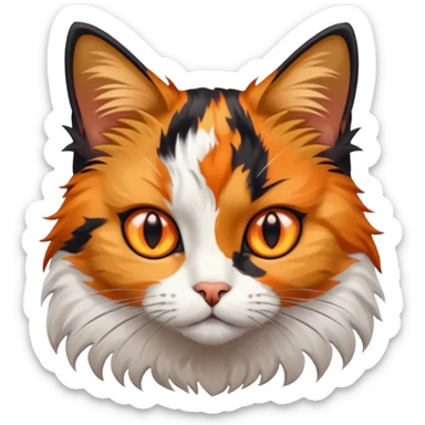 Dodge hell. Cat sticker