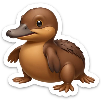 Platypus perry sticker