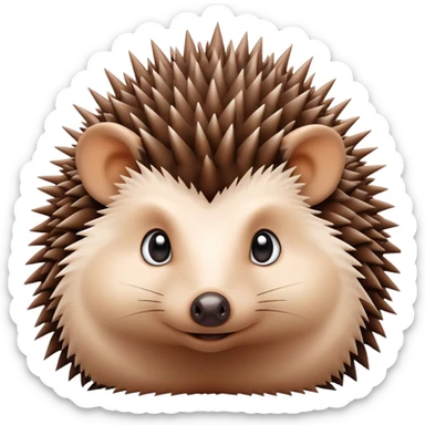 LMAO hedgehog  sticker