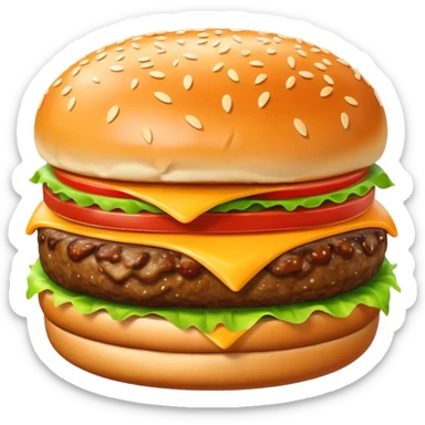Cheeseburger  sticker