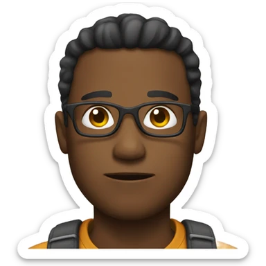 Persona saludando  sticker