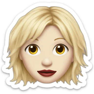 Courtney Love sticker