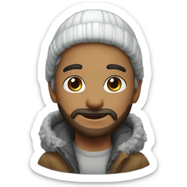 A fabulous winter sticker