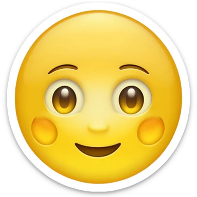 brilho amarelo sticker