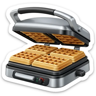 waffle iron sticker