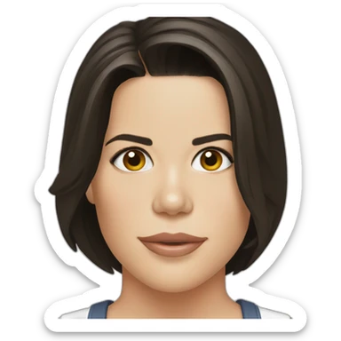 Neve Campbell sticker
