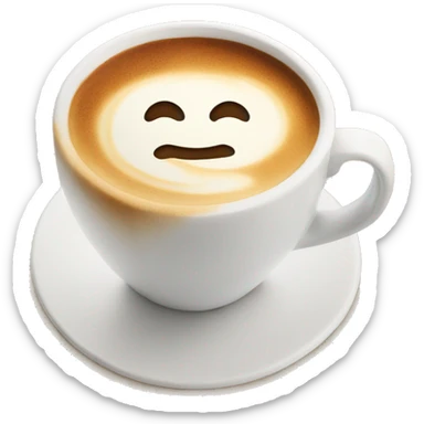 Latte  sticker