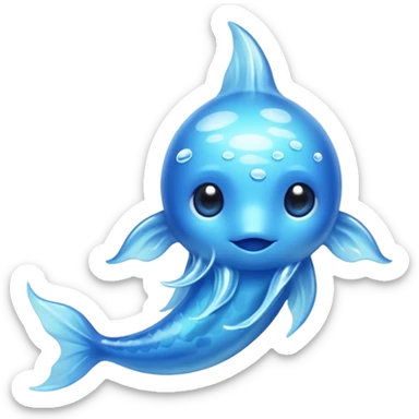 water elemental animal sticker