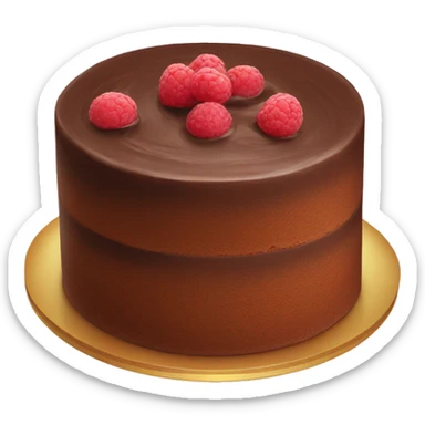chocolate mousse cake sticker
