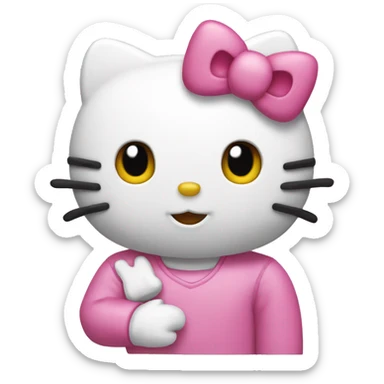 hello kitty sticker
