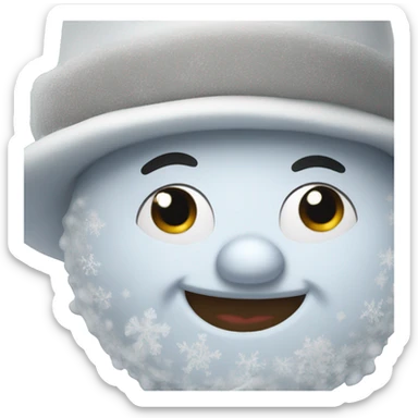 Frosty the snowman sticker