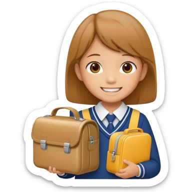 japon child with lunchbox sticker