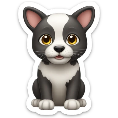 Cute animal sticker