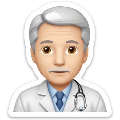 male obstetrician older sticker