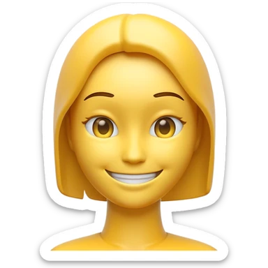 make emoji smile unreal engine 5 mannequin  sticker